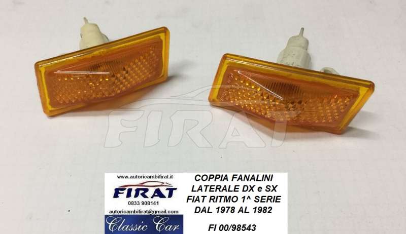 FANALINO LATERALE FIAT RITMO 78-82 DX E SX